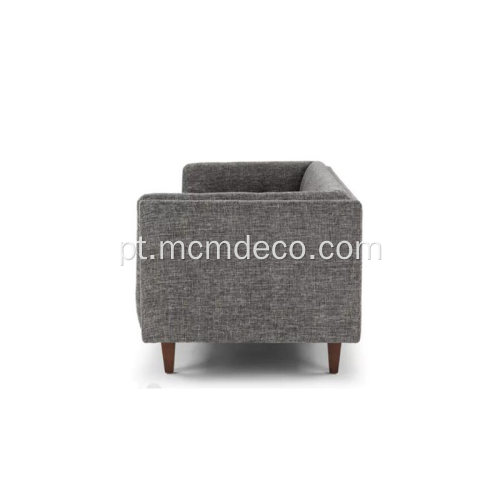 Sofá moderno da tela do cinza do Briar de Cirrus da mobília
